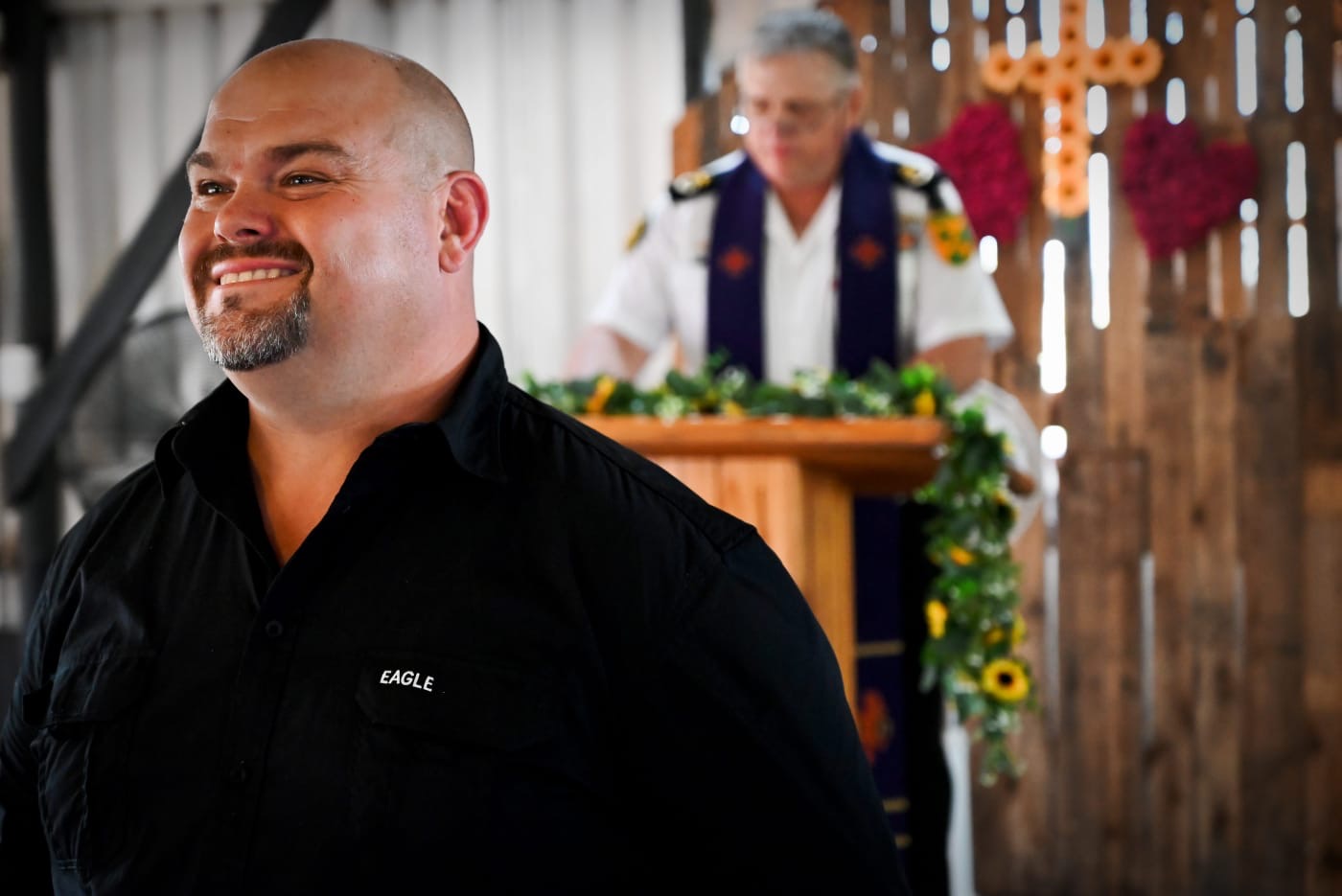 Wedding ceremony by Dr. Gerrit Rademeyer in Hondeklipbaai